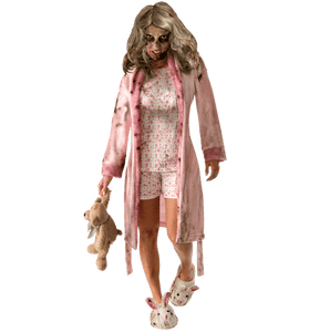 Adult Little Girl Zombie Costume