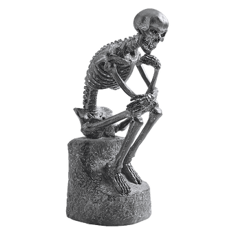 Design Toscano The Skeleton Thinker Statue