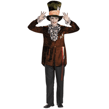 Disguise Costumes Men's Mad Hatter Deluxe